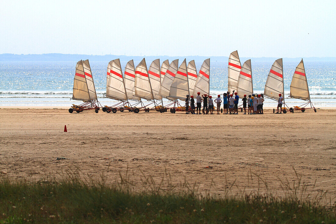 Frankreich, Bretagne, Finistère, Pentrez Strand.