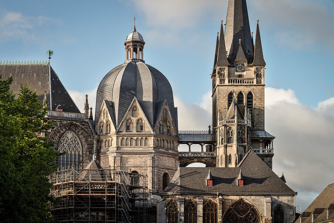 UNESCO Welterbe Dom zu Aachen, Aachen, Nordrhein-Westfalen, Deutschland