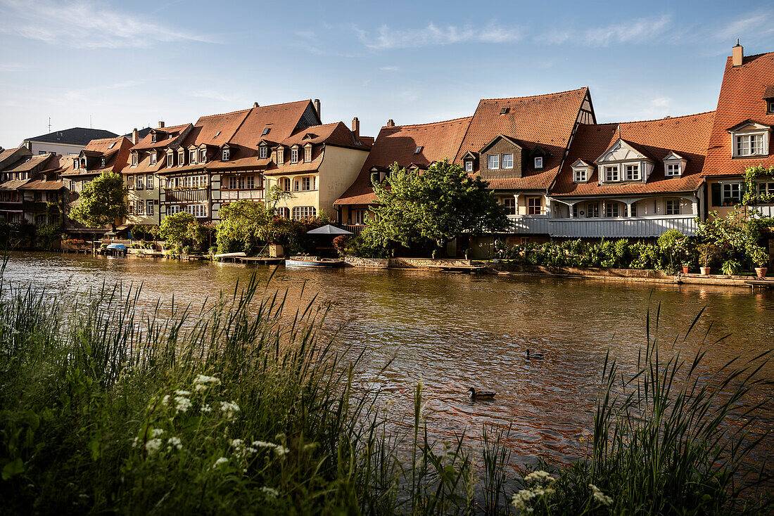 UNESCO Welterbe Bamberger Altstadt, Bamberg’s Klein Venedig, Bamberg, Franken, Bayern, Deutschland