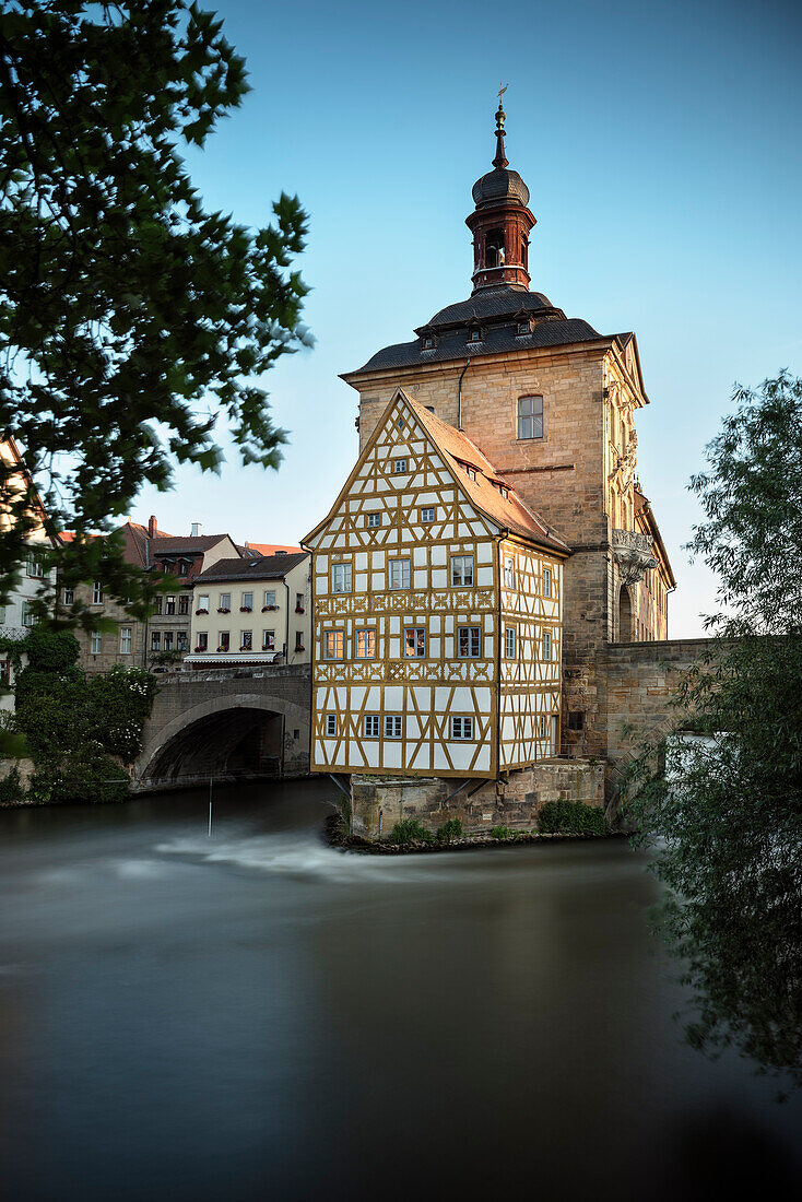 UNESCO World Heritage Bamberg historic centre, old town hall, Bamberg, Frankonia, Bavaria, Germany