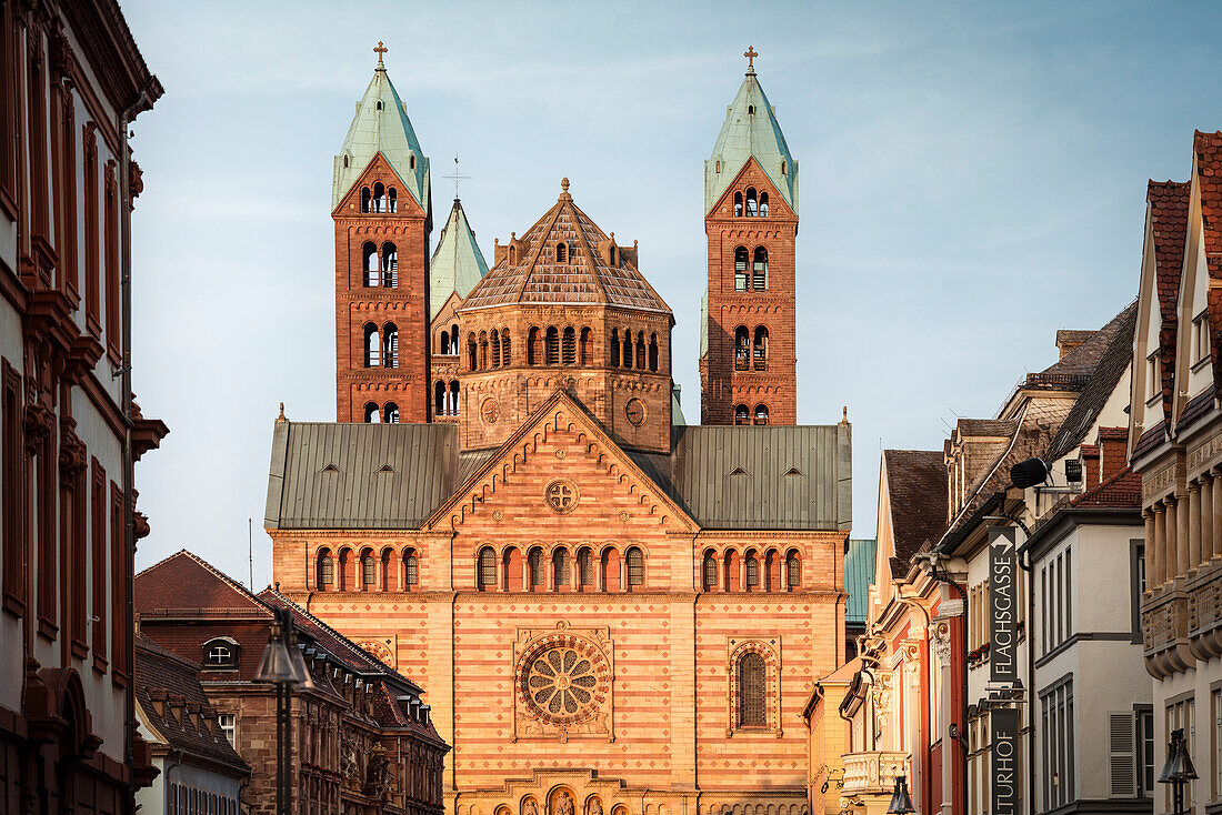 UNESCO Welterbe Dom zu Speyer, Kaiser und Mariendom, Rheinland-Pfalz, Deutschland