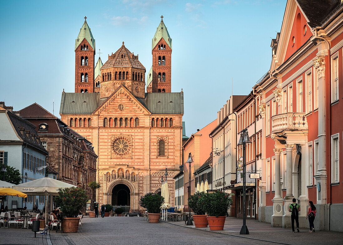 UNESCO Welterbe Dom zu Speyer, Kaiser und Mariendom, Rheinland-Pfalz, Deutschland