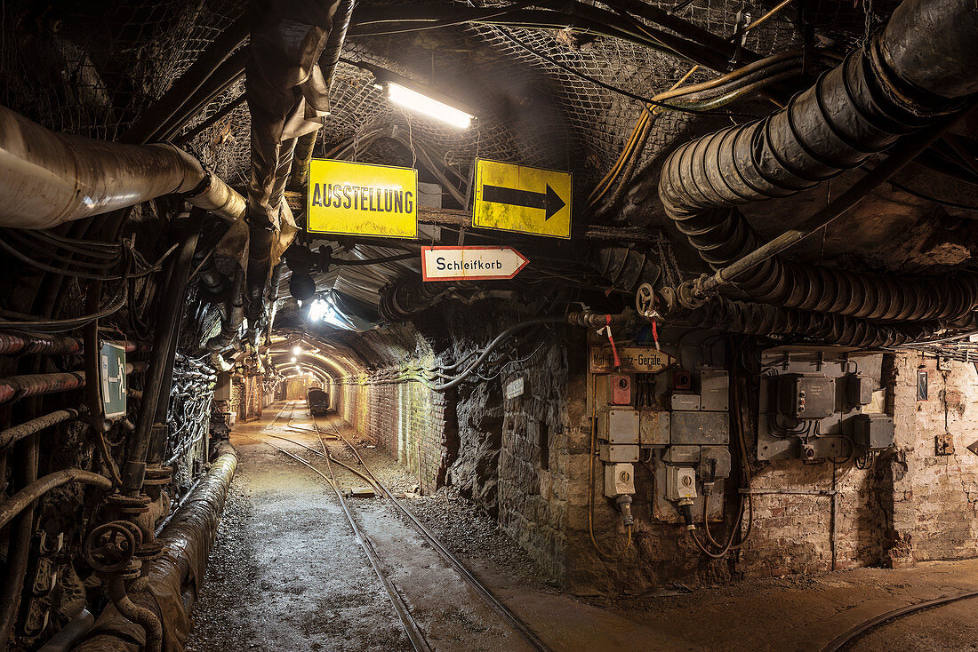 UNESCO Welterbe Bergwerk Rammelsberg, Goslar, Harz, Niedersachsen, Deutschland