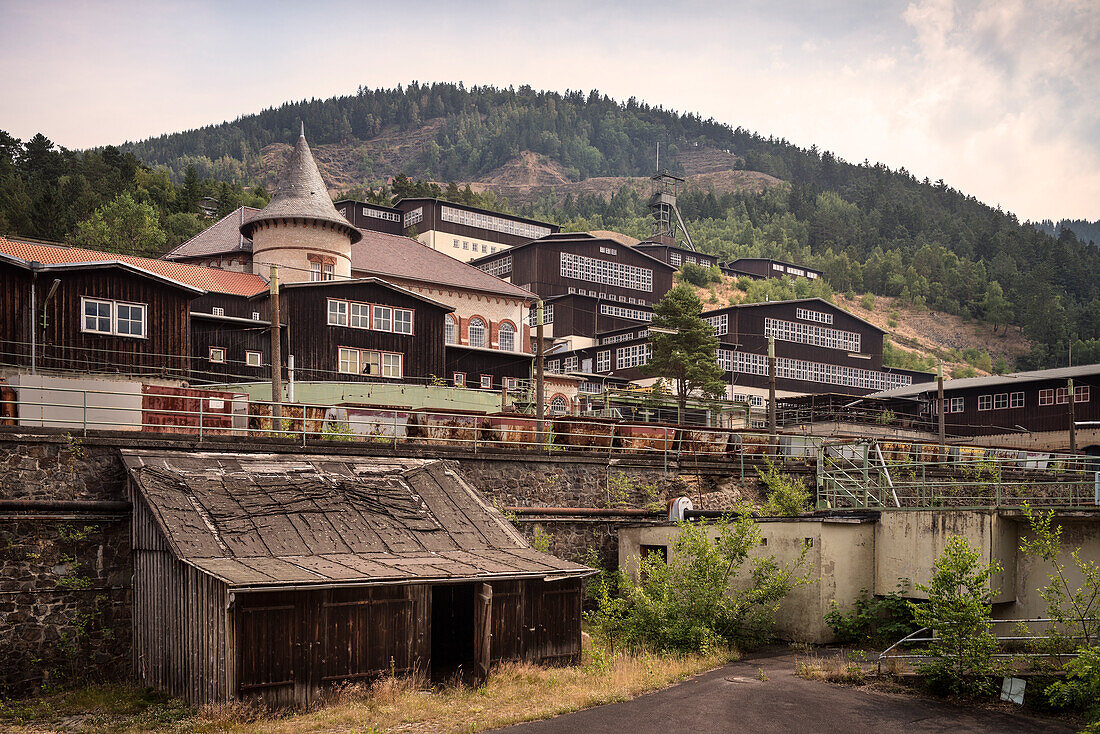 UNESCO World Heritage Rammelsberg mine, Goslar, Harz mountains, Lower Saxony, Germany