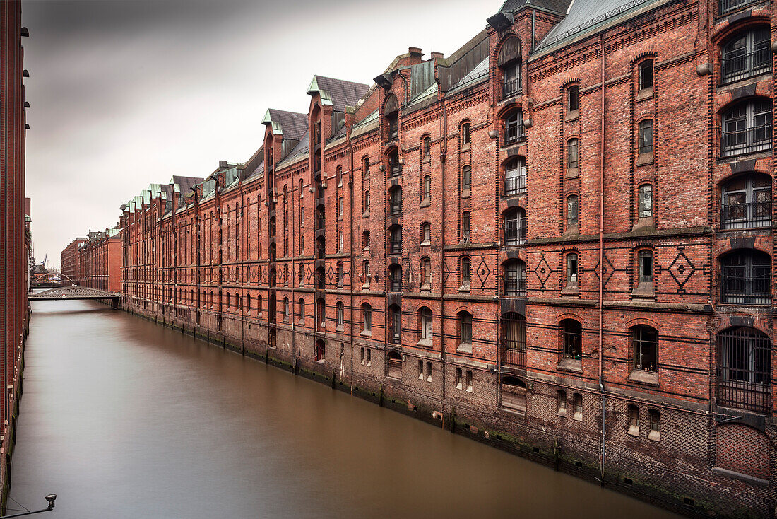 UNESCO World Heritage Speicherstadt - warehouse dock, Hamburg, Germany