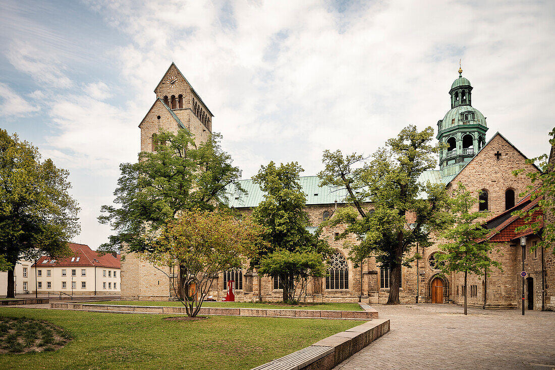 UNESCO Welterbe Hildesheimer Mariendom, Hildesheim, Niedersachen, Deutschland