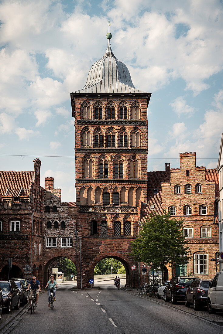 UNESCO Welterbe Hansestadt Lübeck, Burgtor, Schleswig-Holstein, Deutschland