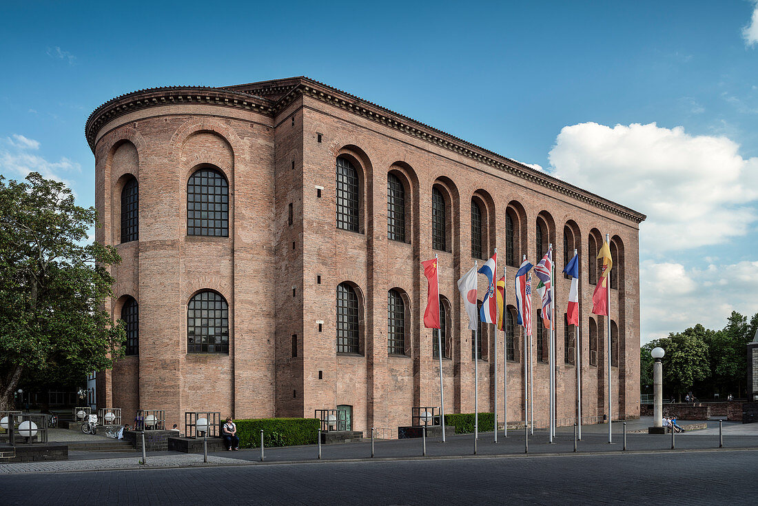 UNESCO Welterbe Trier, Konstantin Basilika, Trier, Rheinland-Pfalz, Deutschland