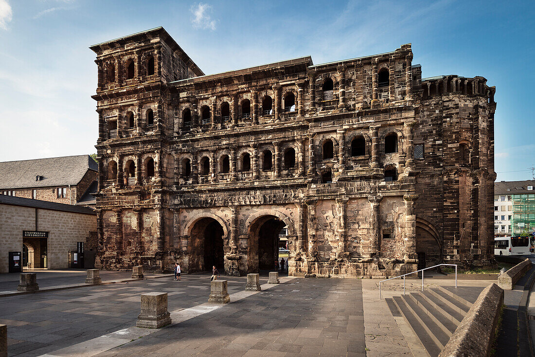 UNESCO World Heritage Trier, Porta Nigra, Trier, Rhineland-Palatinate, Germany