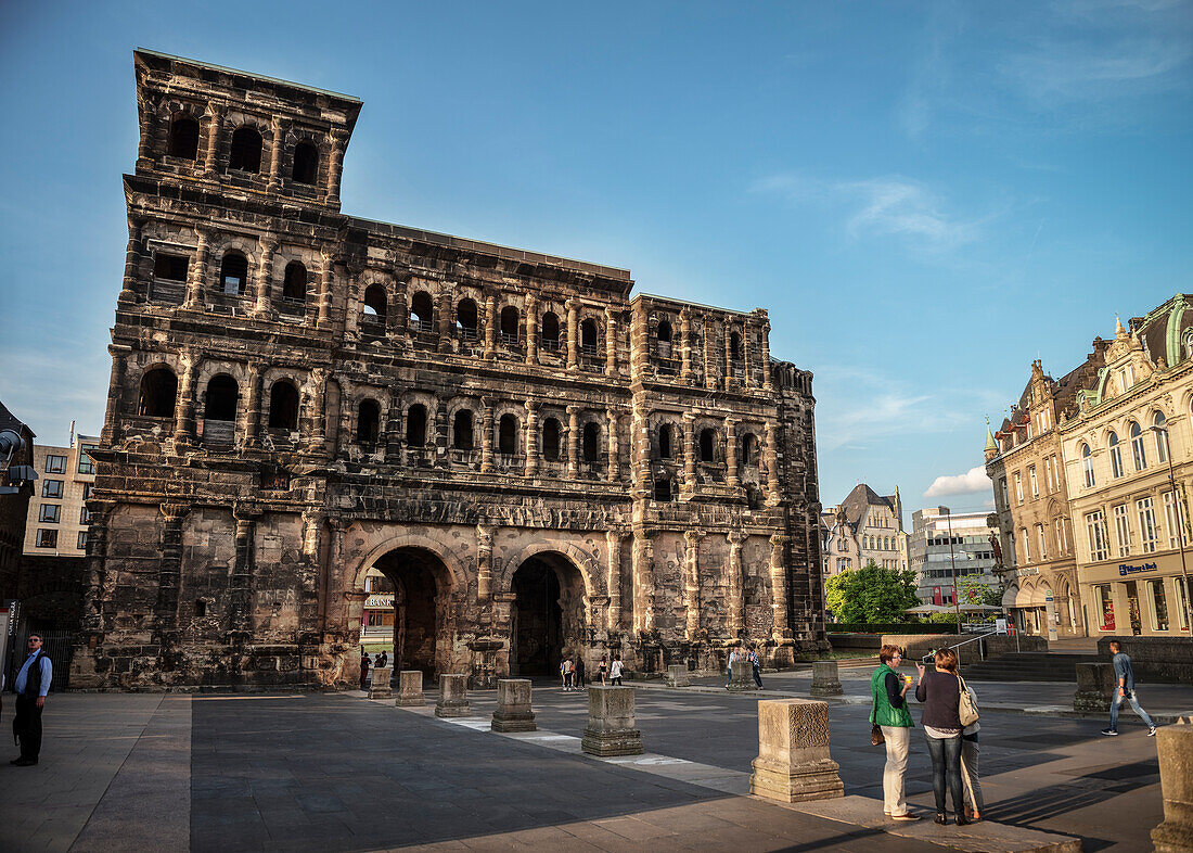 UNESCO Welterbe Trier, Porta Nigra, Rheinland-Pfalz, Deutschland