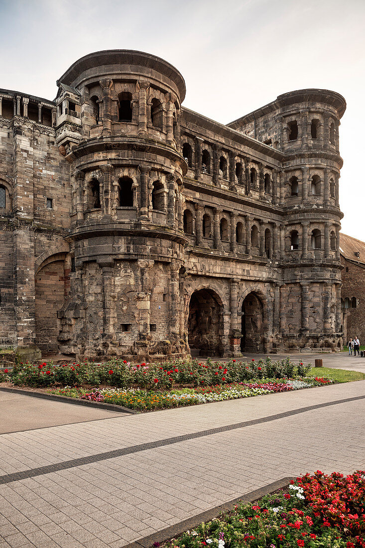 UNESCO World Heritage Trier, Porta Nigra, Trier, Rhineland-Palatinate, Germany