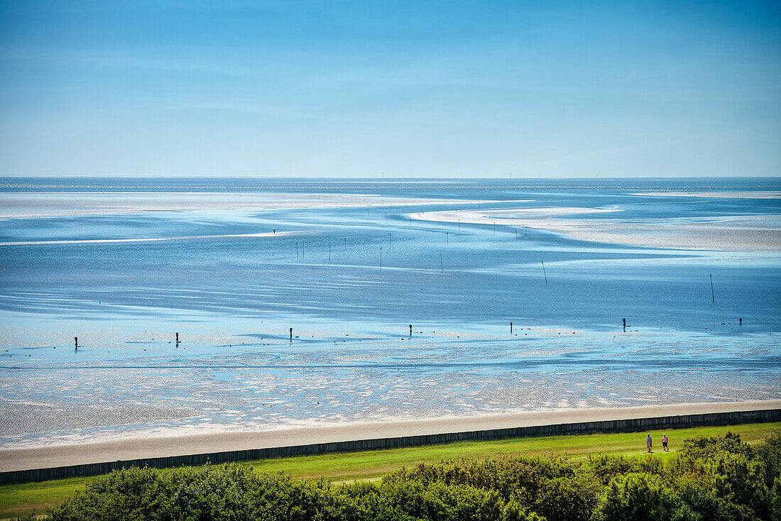 UNESCO Weltnaturerbe Wattenmeer, Insel Neuwerk, Bundesland Hamburg, Deutschland, Nordsee