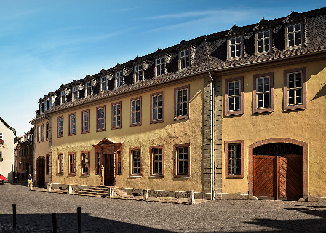 UNESCO Welterbe Klassisches Weimar, Goethehaus, Wohnhaus von Johann Wolfgang von Goethe, Thüringen, Deutschland