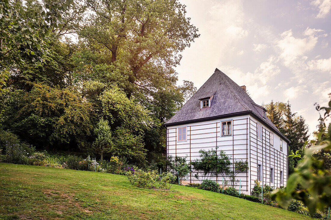 UNESCO Welterbe Klassisches Weimar, Gartenhaus von Goethe, Park an der Ilm, Thüringen, Deutschland