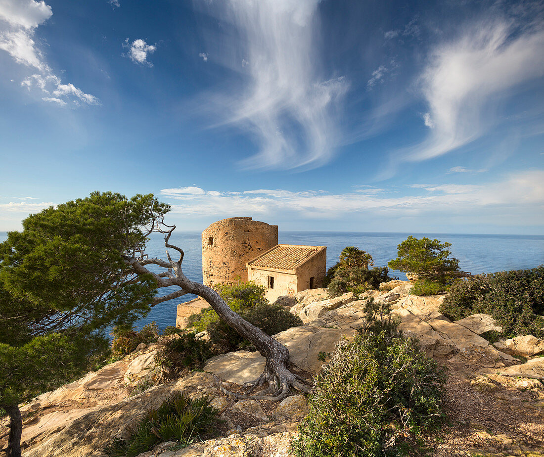 Andratx, Serra de Tramuntana (UNESCO-Welterbe), Mallorca, Balearen, Spanien