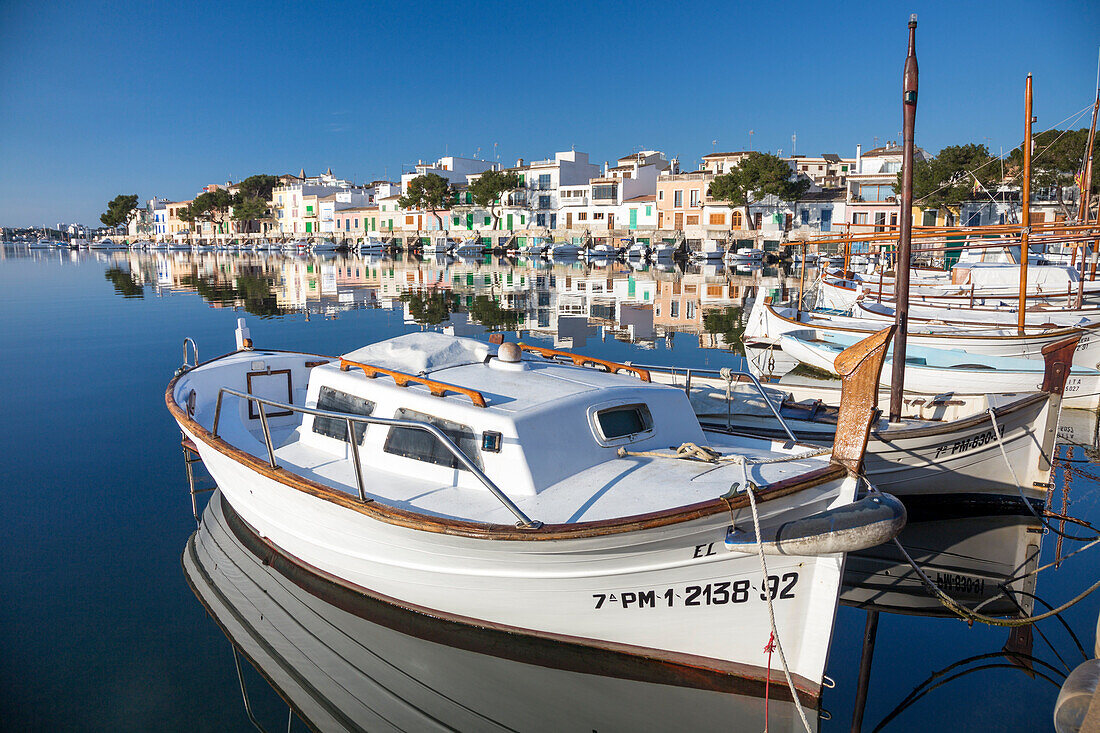 Porto colom, Ostküste, Mallorca, Balearen, Spanien