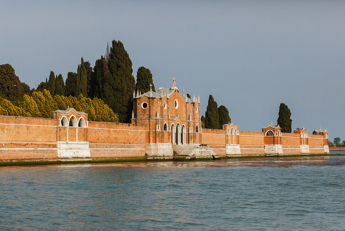 Insel San Michele, Friedhof San Michele, Lagune von Venedig, Venedig, Venetien, Veneto, Italien, Europa