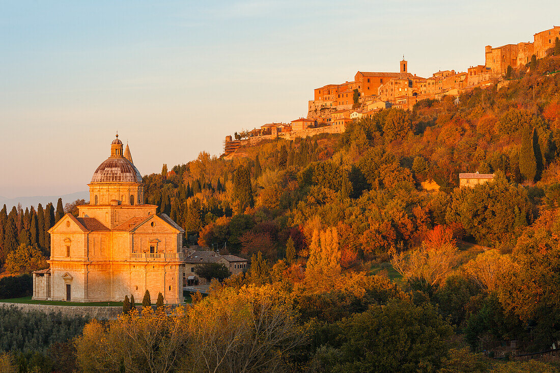 San Biagio, Kirche, 16. Jhd., Hochrenaissance, Montepulciano, Toskana, Italien, Europa