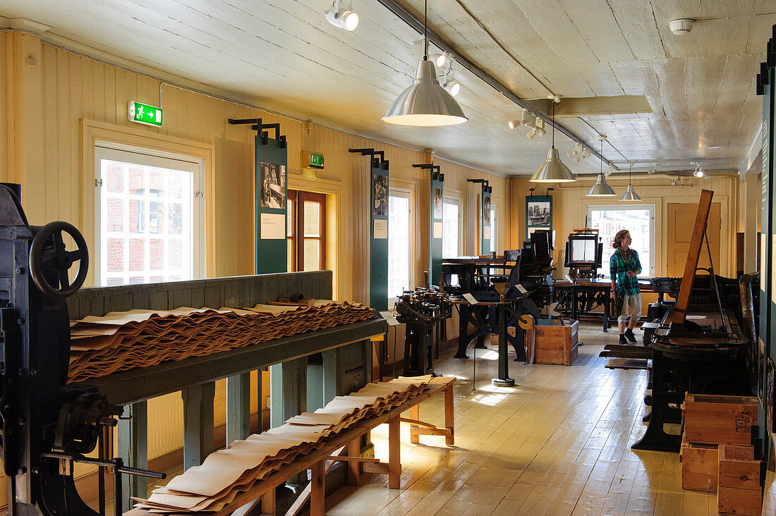 Matchmaking machines in the Matchmaking Museum, Sweden