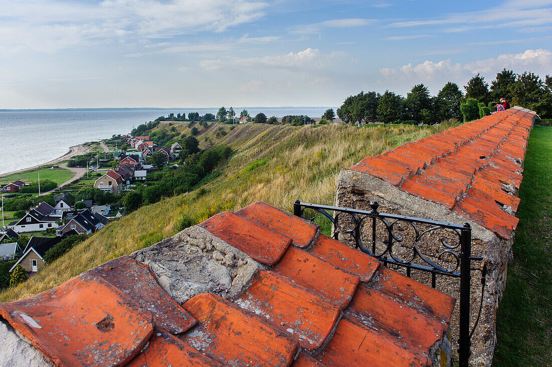 View from the St. Ibb church on the island of Ven, Skane, Southern Sweden, Sweden