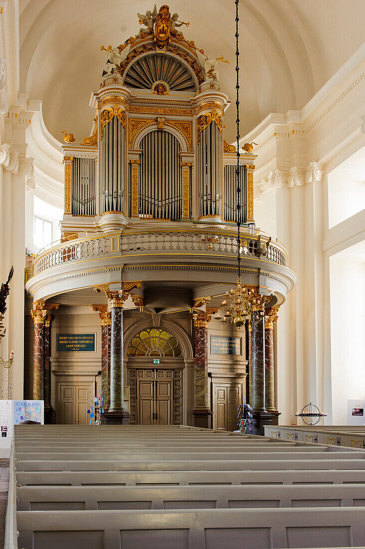 Dom from inside overlooking pulpit, Schweden