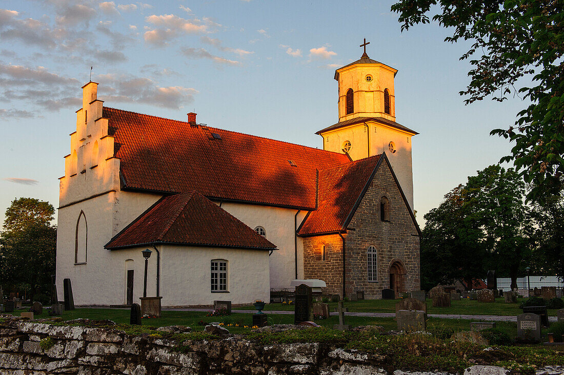 kleine Kirche auf der Insel Oeland , Schweden