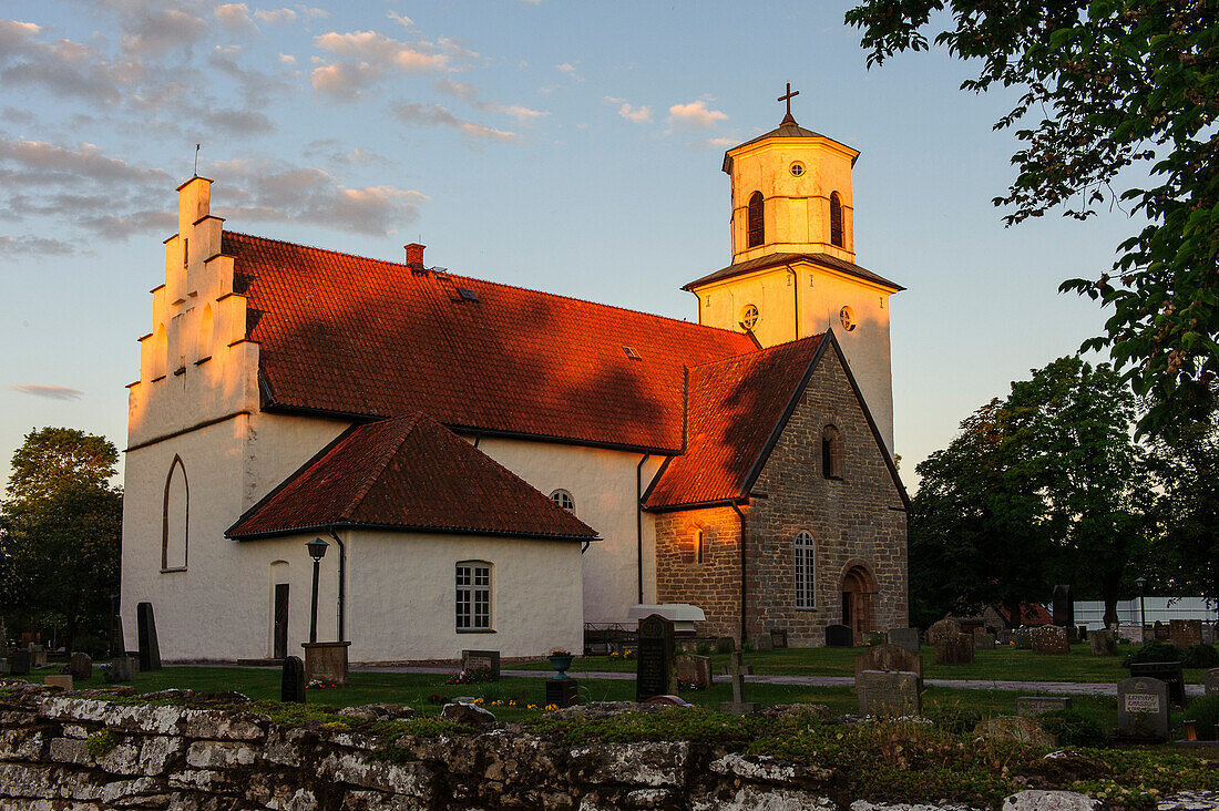 small church on the island Oeland, Schweden