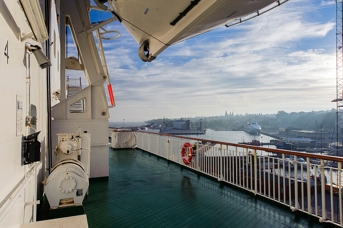 View from ferry to old town, Schweden