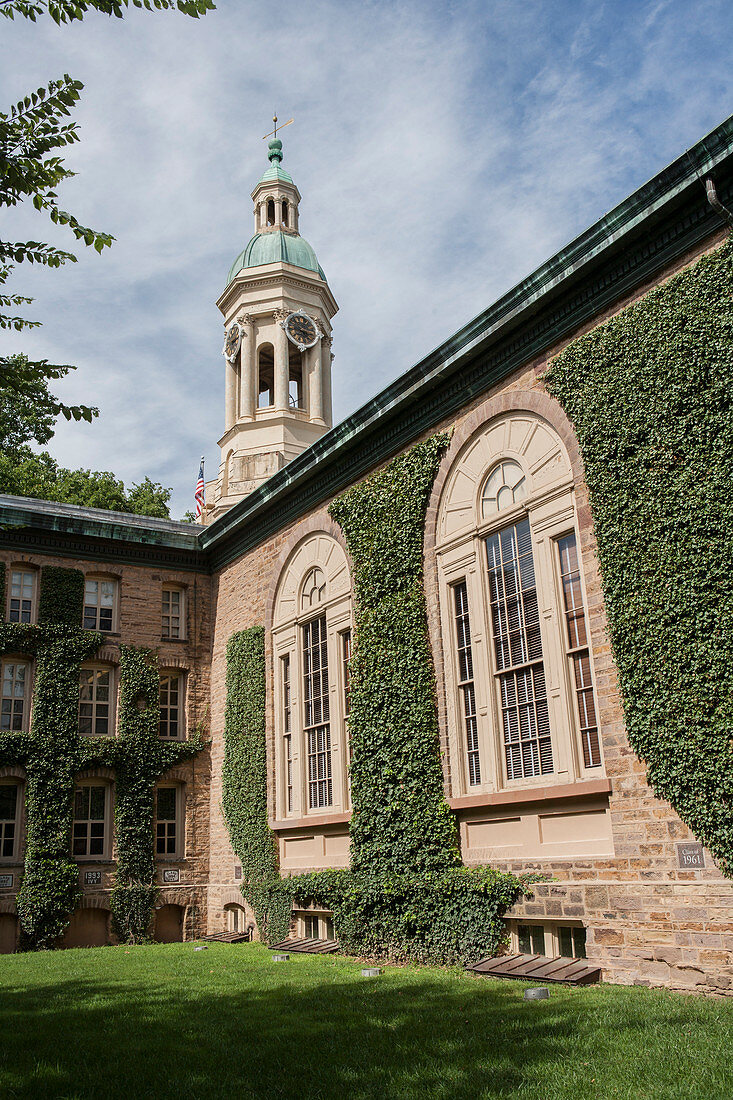 Nassau Hall, Oldest Building at Princeton University, Princeton, New Jersey, USA