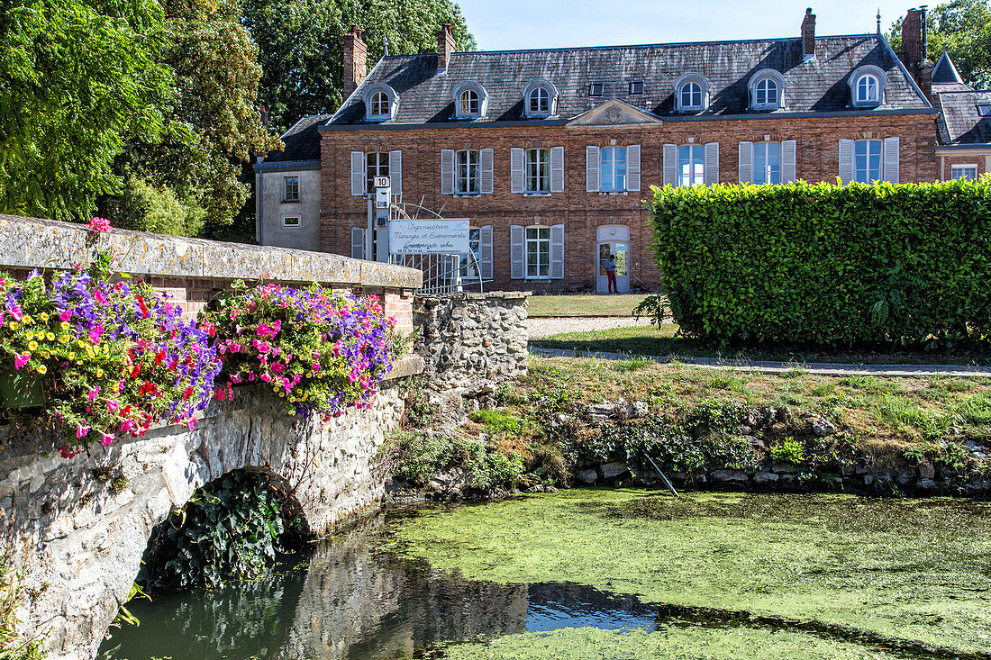 the chateau of croisy-sur-eure (27), france