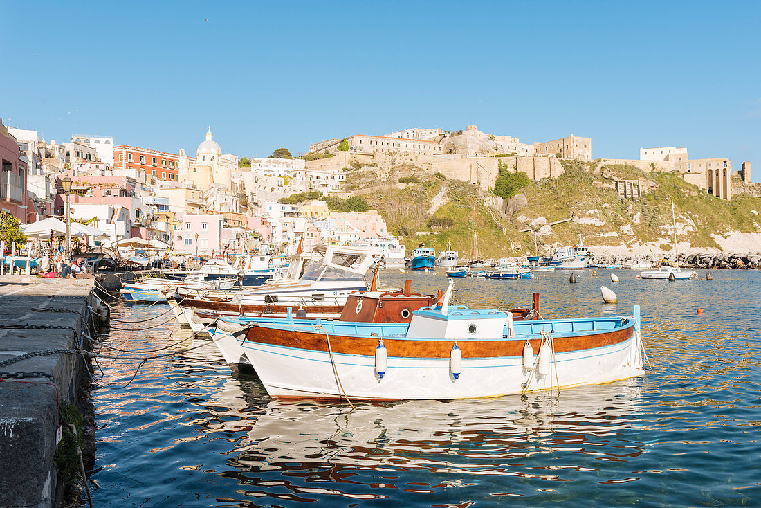 Island of Procida, Bay of Naples, Campania, Italy, Europe