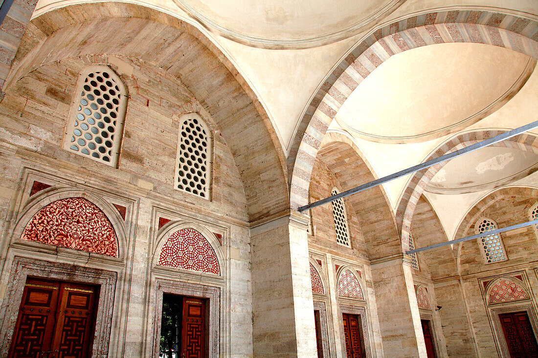 Turkey, Istanbul (municipality of Fatih), district of Sehzadebasi (between the districts of Beyazit and Fatih), mosque of Prince Mehmet (Sehzade camii)