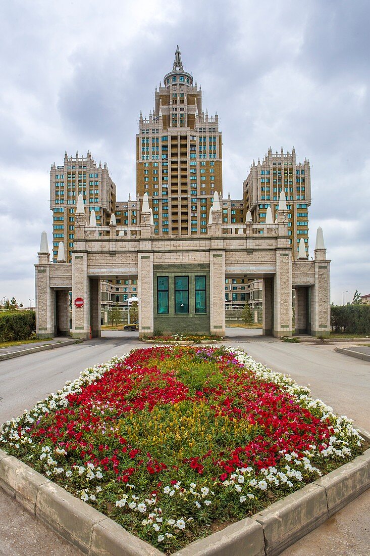 Kazakhstan, Astana City, Triumph of Astana building
