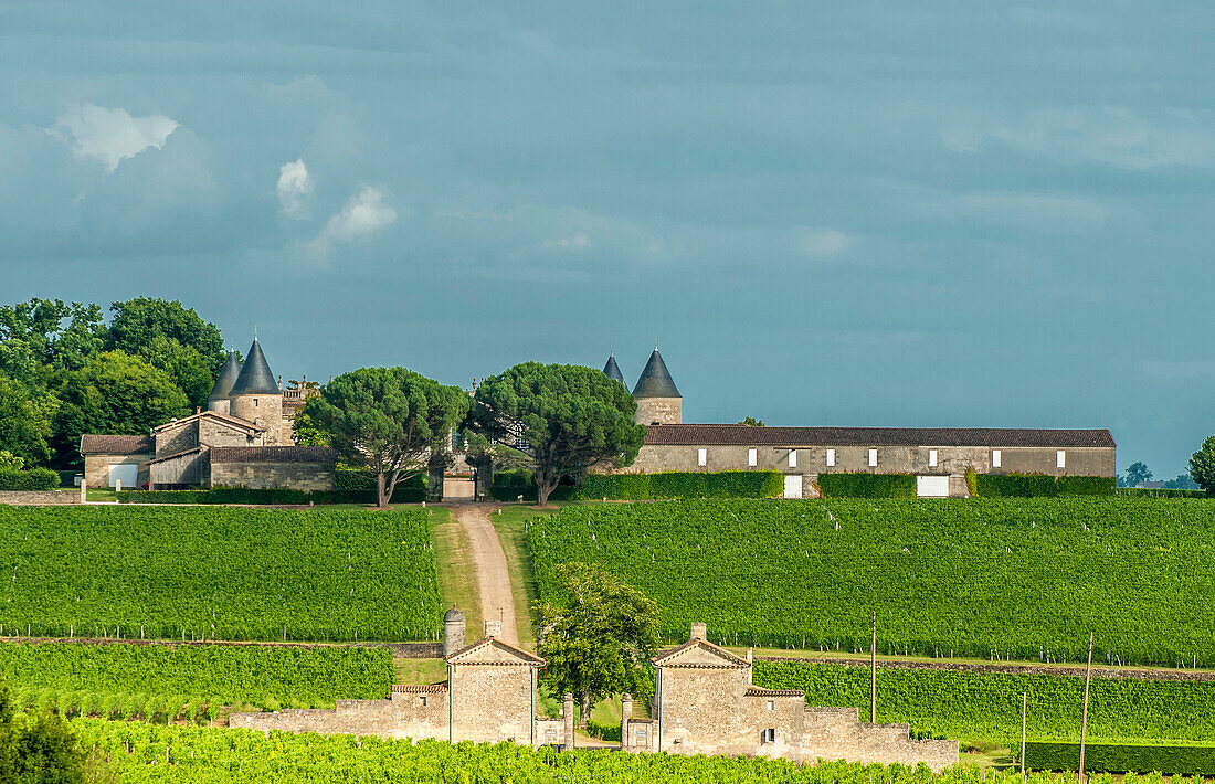 France, Gironde, Montagne, Chateau St Georges in the AOC St Georges-St Emilion