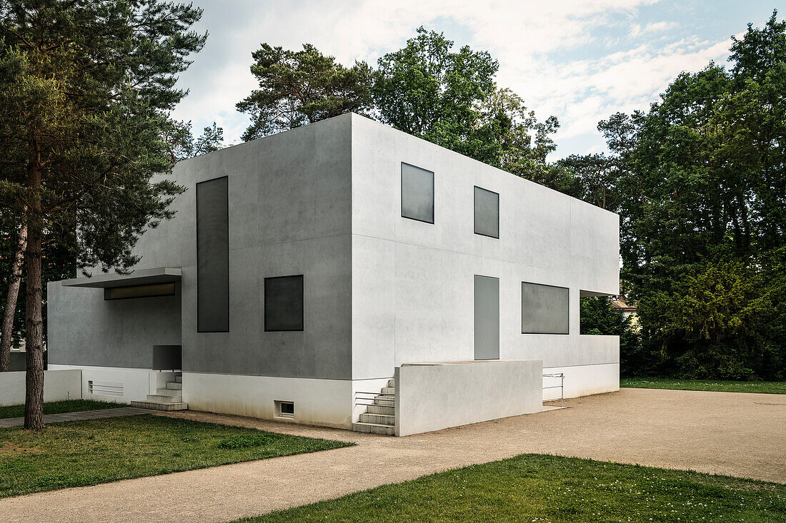 UNESCO Welterbe Bauhaus, Haus Gropius, Meisterhäuser, Dessau, Dessau-Roßlau, Sachsen-Anhalt, Deutschland