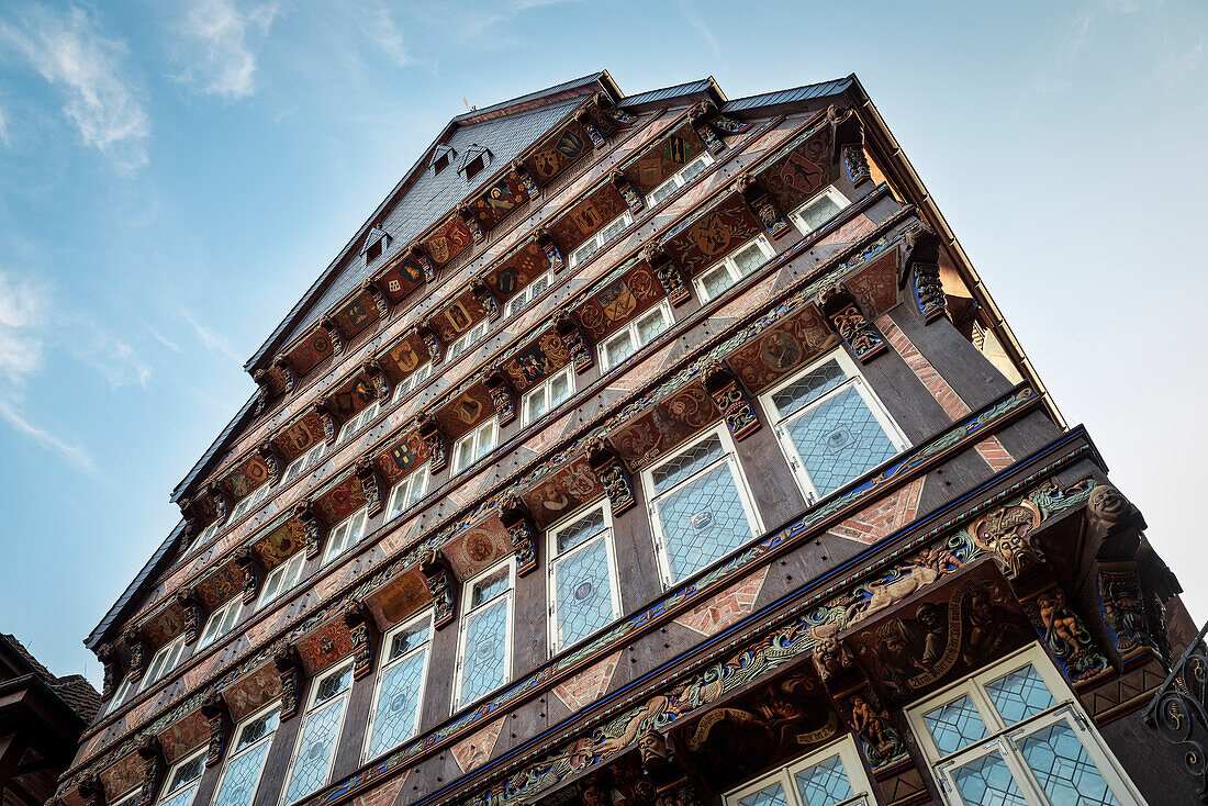 historische Altstadt von Hildesheim, Marktplatz, Niedersachen, Deutschland