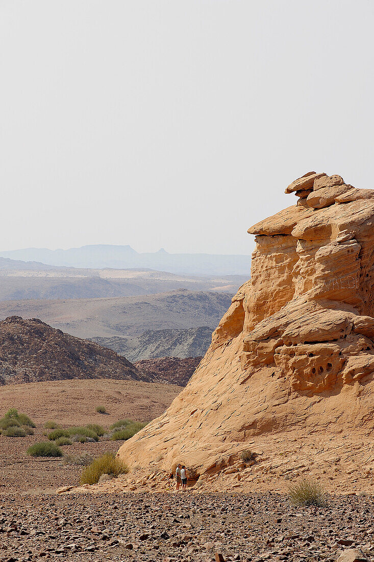 Africa, Southern Africa, Namibia, Nature reserve of Palmwag (Damaraland Region), Pillar of Rock (Vrede)
