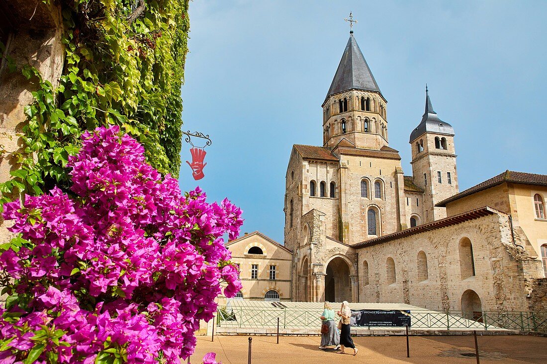 Cluny Abbey, Cluny, Saone-et-Loire Department, Burgundy Region, Maconnais Area, France, Europe