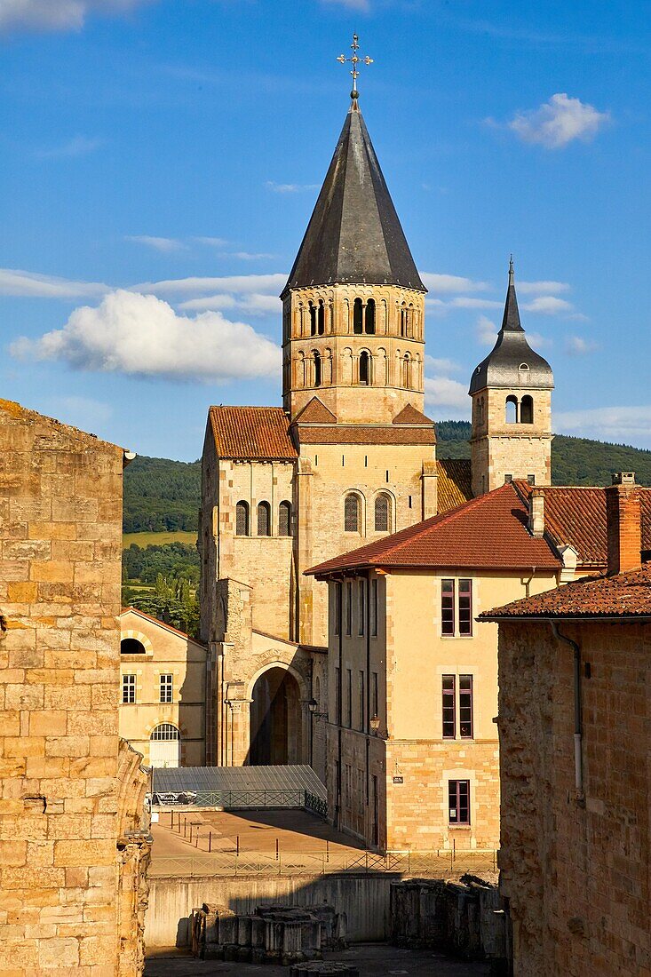 Abtei von Cluny, Cluny, Departement Saone-et-Loire, Region Burgund, Gebiet Maconnais, Frankreich, Europa