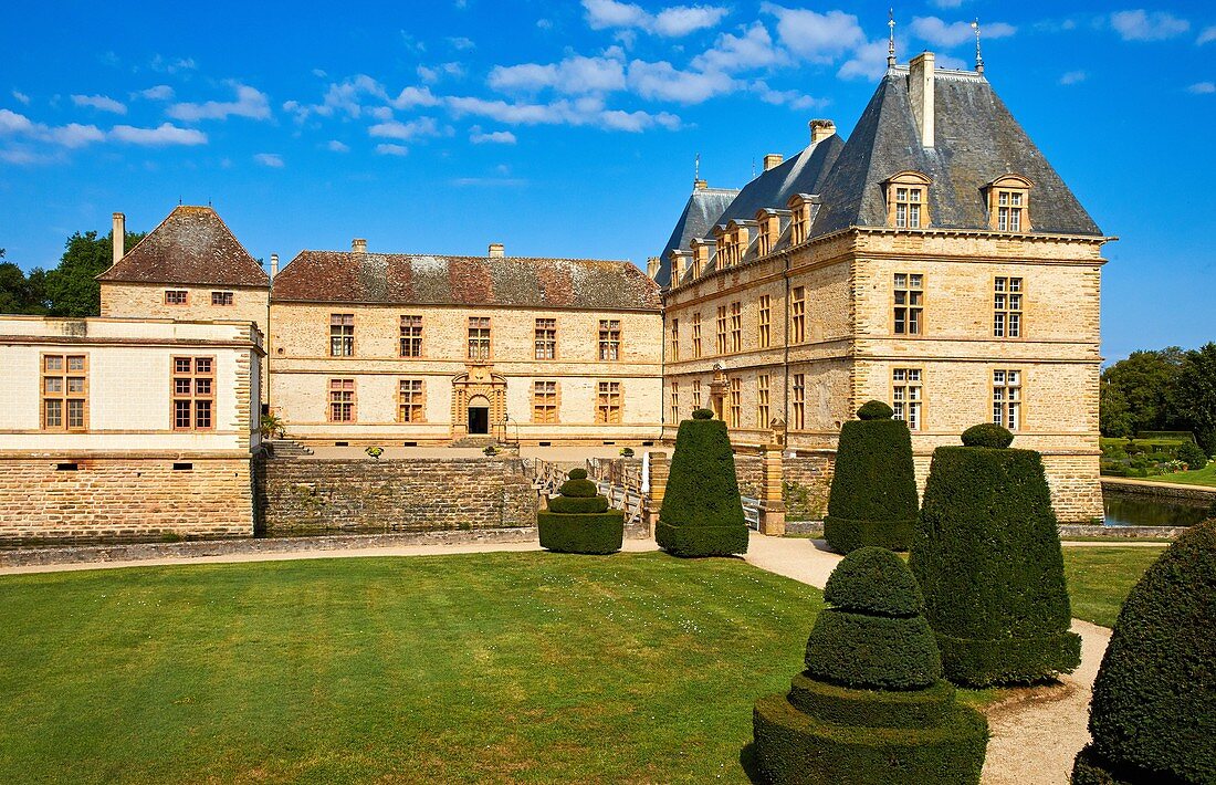 Castle of Cormatin, Saone-et-Loire Department, Burgundy Region, Maconnais Area, France, Europe