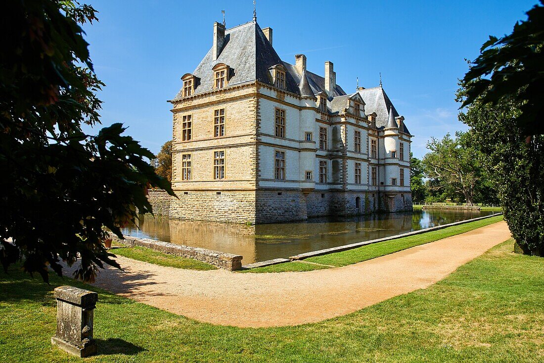 Castle of Cormatin, Saone-et-Loire Department, Burgundy Region, Maconnais Area, France, Europe