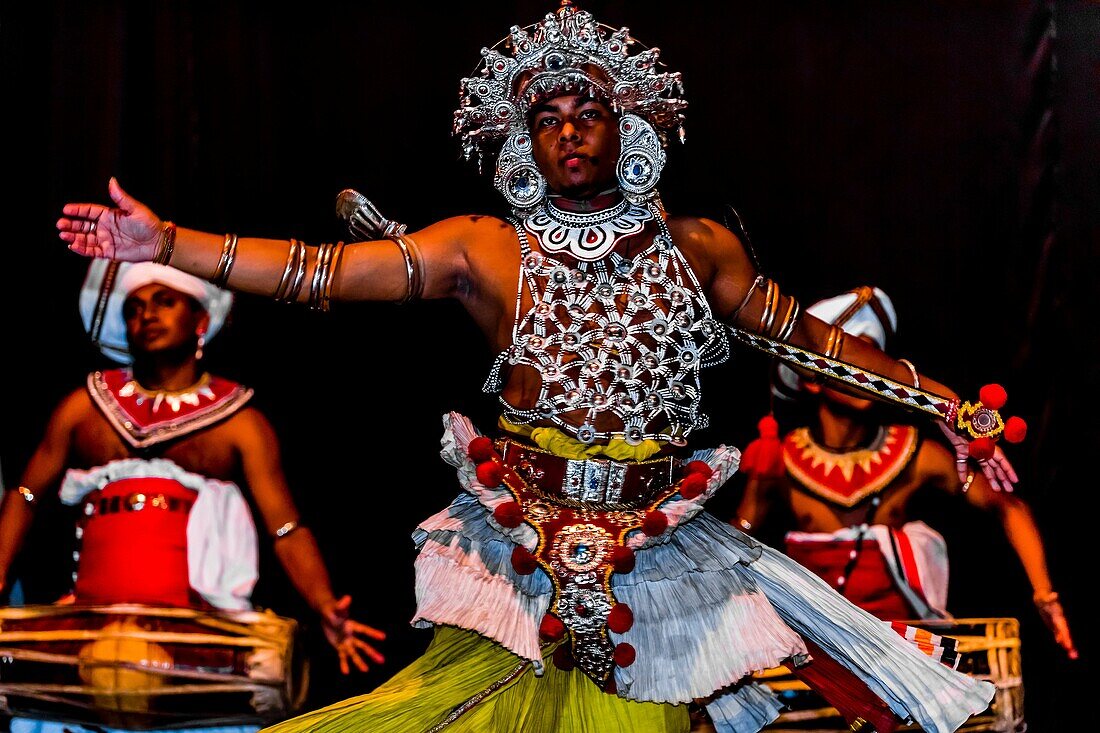 Dances of Sri Lanka' cultural performance, Kandy, Central Province, Sri Lanka