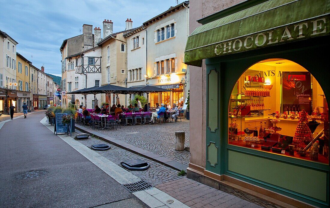 Cluny, Departement Saone-et-Loire, Region Burgund, Gebiet Maconnais, Frankreich, Europa