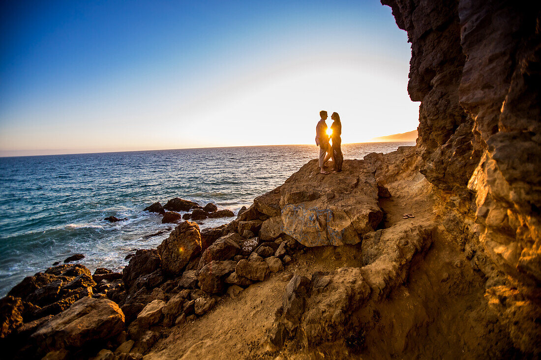 Young couple, Malibu, California, United States of America, North America