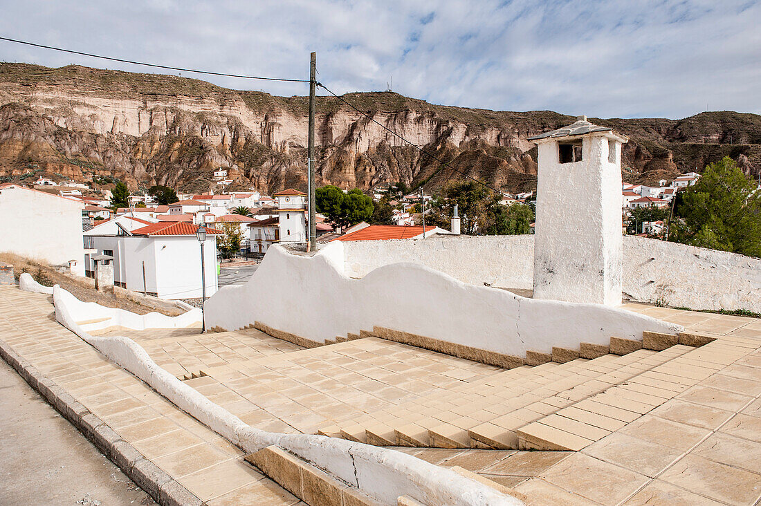 Cuevas, la Granja, Guadix, Andalusien, Spanien, Europa