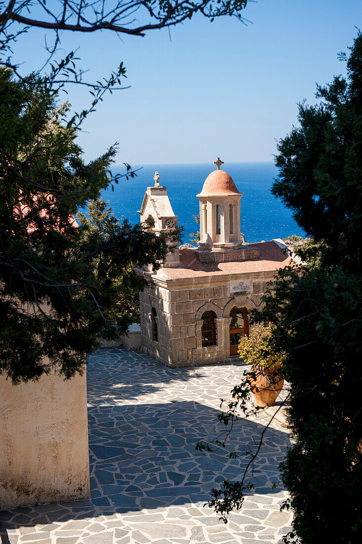 Preveli monastery, Preveli, Crete, Greece, Europe