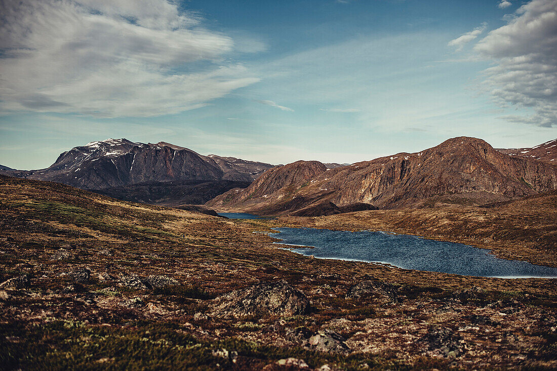 View on the nature of Greenland, greenland, arctic.