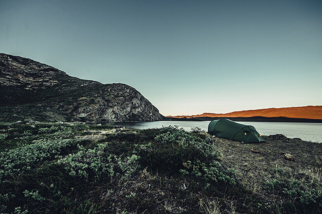 tents, greenland, arctic.
