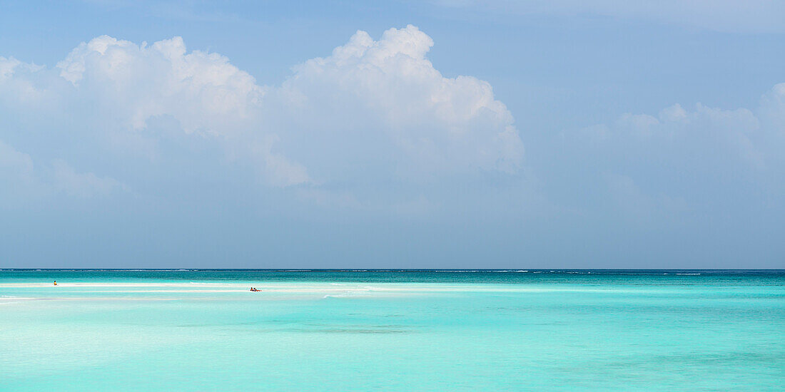 sandspit on Cocoa Island, Maafushi, Maledives