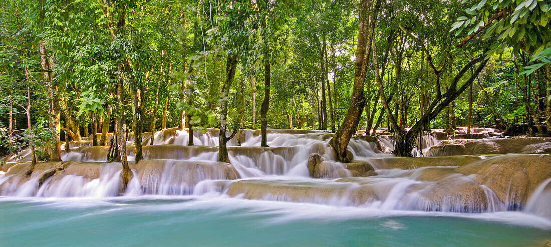 Tad se wasserfall, Houay Se, Luang Prabang, Laos